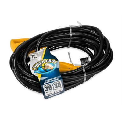 Camco 25 ft. PowerGrip Electrical Power Extension Cord with Handle