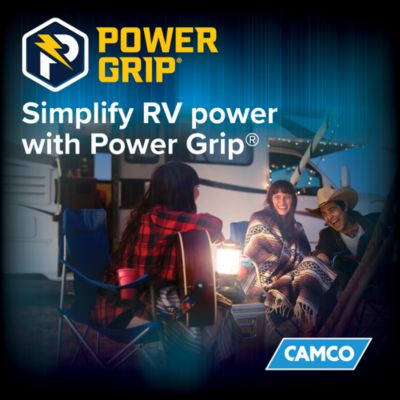 Image showing 5 th Camco 25 ft. PowerGrip Electrical Power Extension Cord with Handle