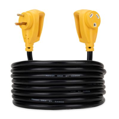 Image showing 6 th Camco 25 ft. PowerGrip Electrical Power Extension Cord with Handle