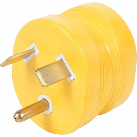 Camco 30M/15F Amp PowerGrip Adapter