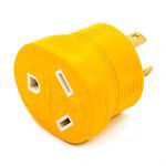 Image showing 5 th Camco 30M/30F AMP 3-Prong Generator Adapter