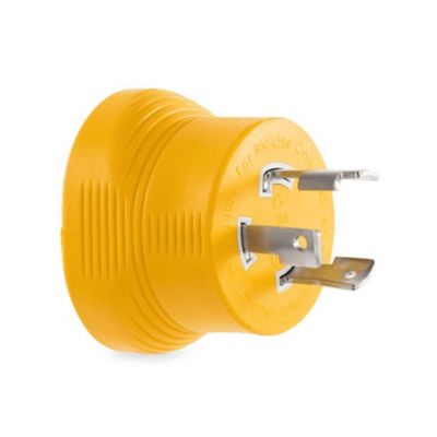 Image showing 11 th Camco 30M/30F AMP 3-Prong Generator Adapter