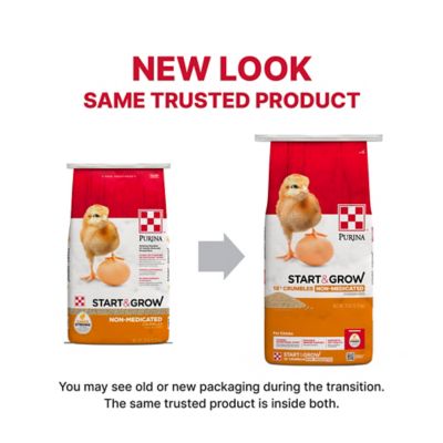 Image showing  Start and Grow Non-Medicated Crumbled Chick Feed
