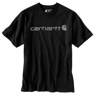 Carhartt Men's Logo Crew Neck Short-Sleeve T-Shirt