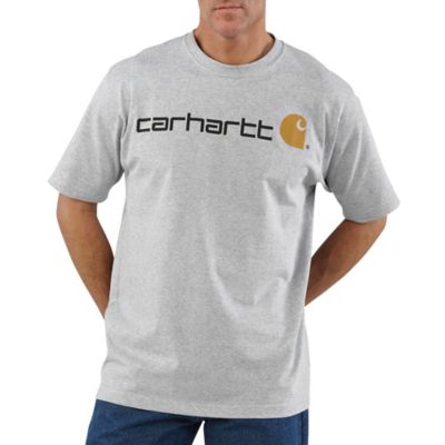 Carhartt Men's Logo Crew Neck Short-Sleeve T-Shirt