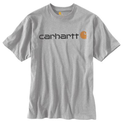 Carhartt Men's Logo Crew Neck Short-Sleeve T-Shirt