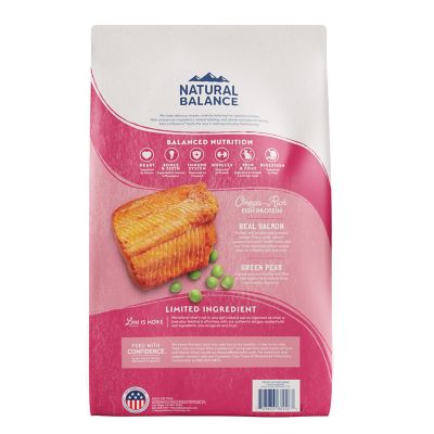 Image showing 8 th Natural Balance Limited Ingredient Grain Free Salmon & Green Pea Recipe Cat Dry