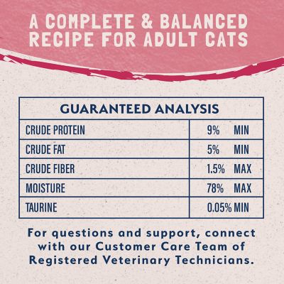 Image showing 5 th Natural Balance Salmon & Green Pea Pate Recipe Wet Cat Food, 5.5 oz.