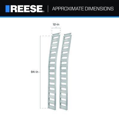 2 Pack Reese Explore 9516000 40 Steel Threshold Ramps-Pair 