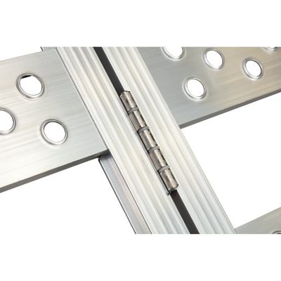 Image showing 8 th Reese Towpower 1,600 lb. Total Capacity Tri-fold Aluminum Utility Ramp, 45 in. x 69 in.