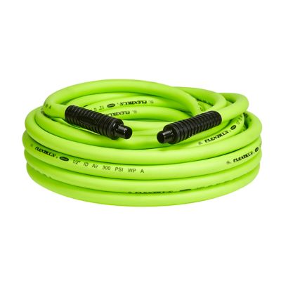 Flexzilla 1/2 in. x 50 ft. Air Hose, 3/8 in. MNPT Fittings