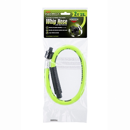 Flexzilla 3/8 in. x 2 ft. Whip Hose with Ball Swivel at Tractor