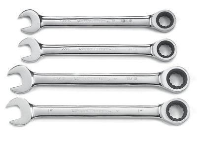 GearWrench Large Ratcheting Wrench Set, 4 pc.