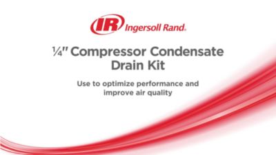 Image showing  1/4 in. Compressor Condensate Drain Kit