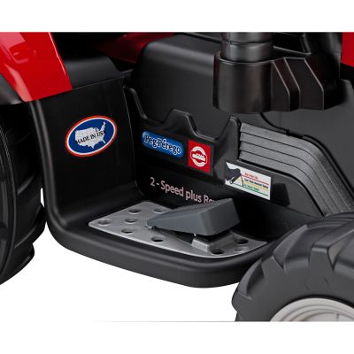 Image showing  12V Case IH Magnum Tractor and Trailer Ride-On Toy