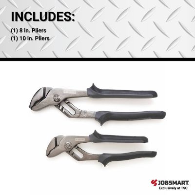 Image showing  8 in. and 10 in. Groove Joint Pliers Set, 2 pc.