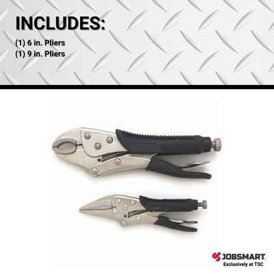 Image showing  6 in. and 9 in. Locking Pliers Set, 2 pc.