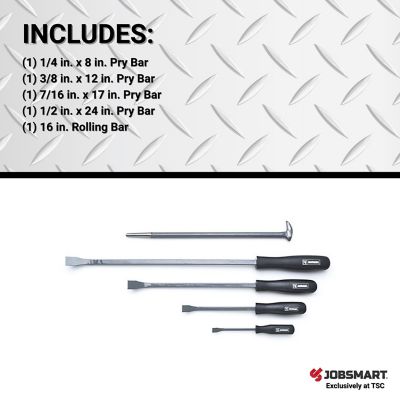 Image showing  5 pc. Pry Bar Set