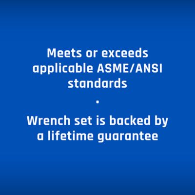 Image showing  Assorted SAE Combination Wrench Set, 6 pc.