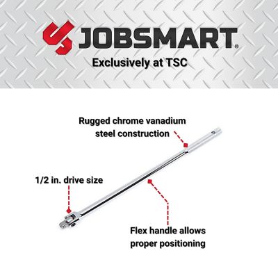 Image showing  1/2 in. Drive 18 in. Flex Handle Breaker Bar