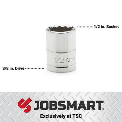 Image showing  3/8 in. Drive SAE 1/2 in. Socket