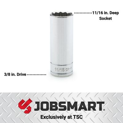 Image showing  3/8 in. Drive SAE 11/16 in. Deep Socket