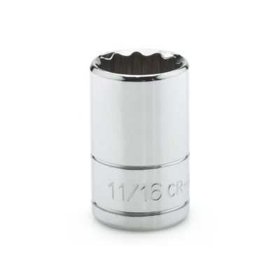 JobSmart 1/2 in. Drive SAE 11/16 in. Socket