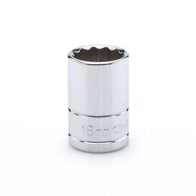 JobSmart 1/2 in. Drive SAE 18mm Socket