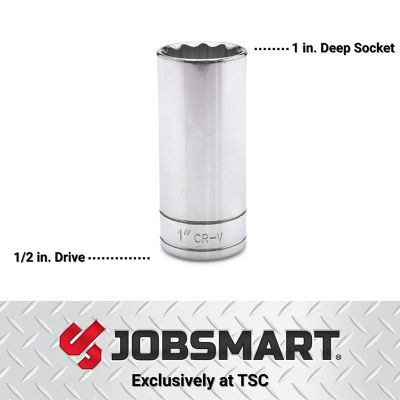 Image showing  1/2 in. Drive SAE 1 in. Deep Socket