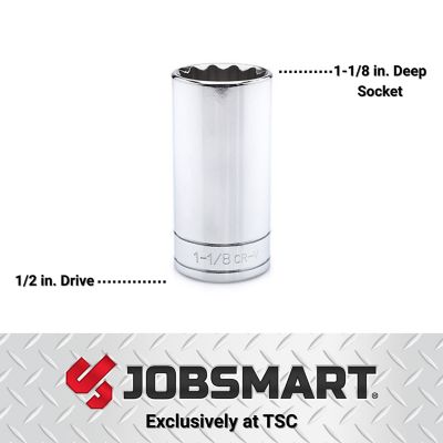 Image showing  1/2 in. Drive SAE 1-1/8 in. Deep Socket