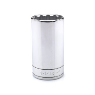 JobSmart 1/2 in. Drive SAE 1-1/4 in. Deep Socket