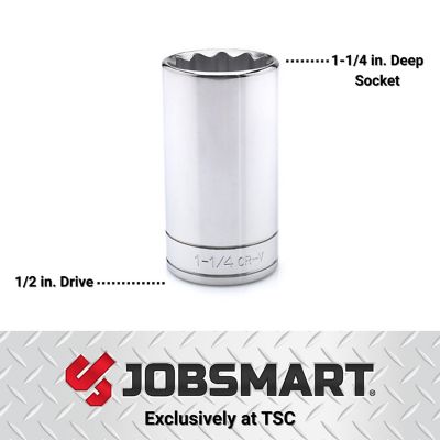 Image showing  1/2 in. Drive SAE 1-1/4 in. Deep Socket