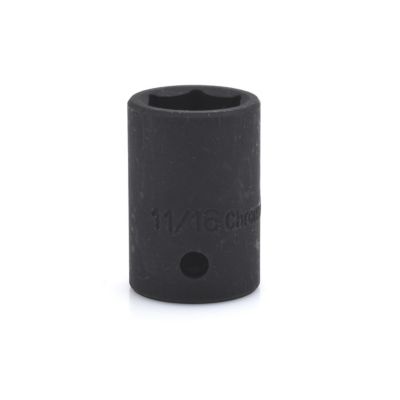 JobSmart 1/2 in. Drive SAE 11/16 in. Impact Socket