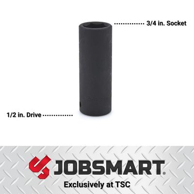 Image showing  1/2 in. Drive SAE 3/4 in. Deep Impact Socket