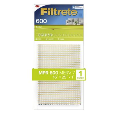 3M Filtrete Dust Reduction Filter, 16 in. x 25 in. x 1 in.