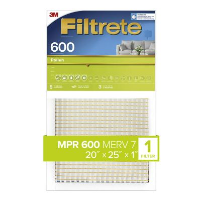 3M Filtrete Dust Reduction Filter, 20 in. x 25 in. x 1 in.