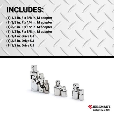 Image showing  Adapter and U-Joint Set, 7 pc.