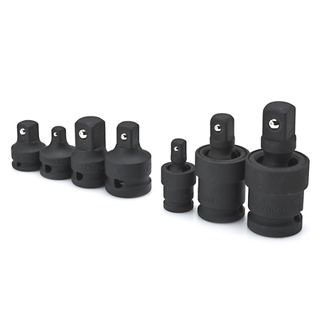 JobSmart Assorted Impact Universal Joint and Adapter Set, 7 pc.
