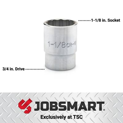 Image showing  3/4 in. Drive SAE 1-1/8 in. Socket