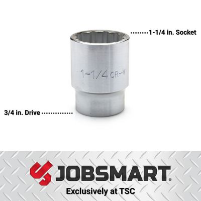 Image showing  3/4 in. Drive SAE 1-1/4 in. Socket