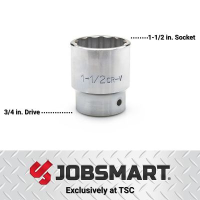 Image showing  3/4 in. Drive SAE 1-1/2 in. Socket