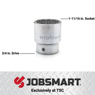 Image showing  3/4 in. Drive SAE 1-11/16 in. Socket