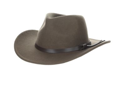 Dorfman Pacific Wool Felt Crushable Outback Hat