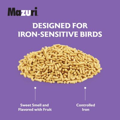 Image showing  Softbill Low Iron Bird Food, 15 lb. Bag