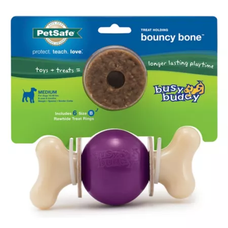 PetSafe Busy Buddy Bouncing Bone Dog Chew Toy Medium Dog Chew Toys