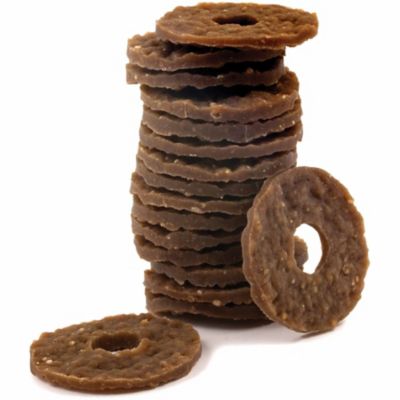 PetSafe Busy Buddy Medium Rawhide Ring Refills Dog Chew Treats