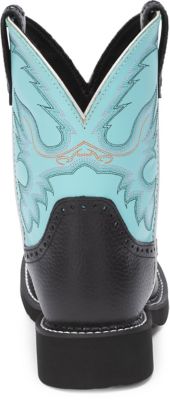 Image showing 5 th Justin Women's Gemma Gypsy Cowgirl Boots, 8 in., Black