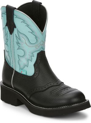Justin Women's 8 in. Gemma Gypsy Cowgirl Boots, Black at Tractor Supply Co.