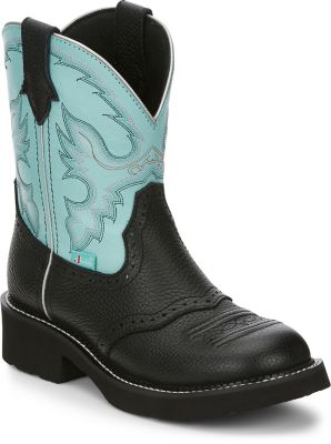 Justin white cowboy outlet boots