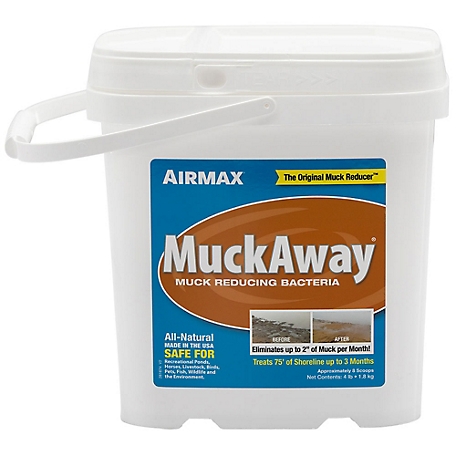 Airmax MuckAway The Original Muck Reducer - 8 Scoops (4 lb.)